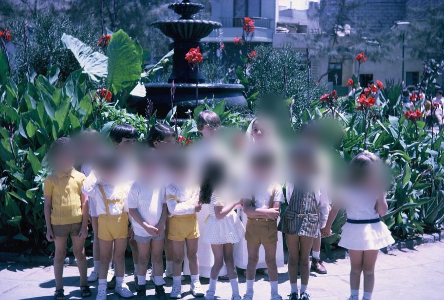 Comuniones junto a la fuente 